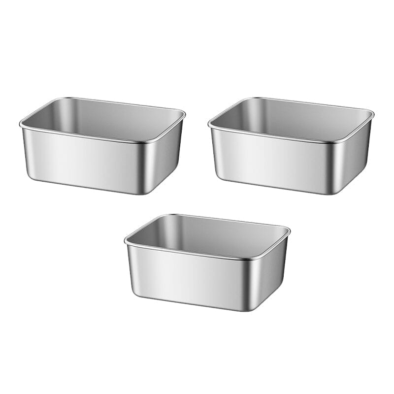 High-Quality Stainless Steel Containers for Food Storage
