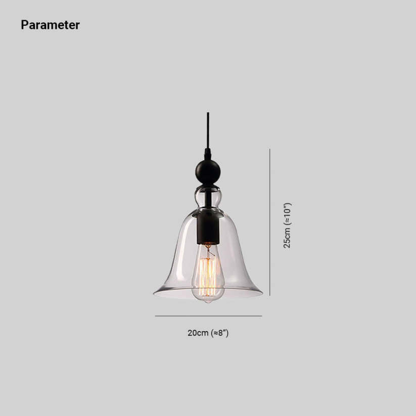 Arisha Vintage Industrial Bell Pendant Light | ventumra