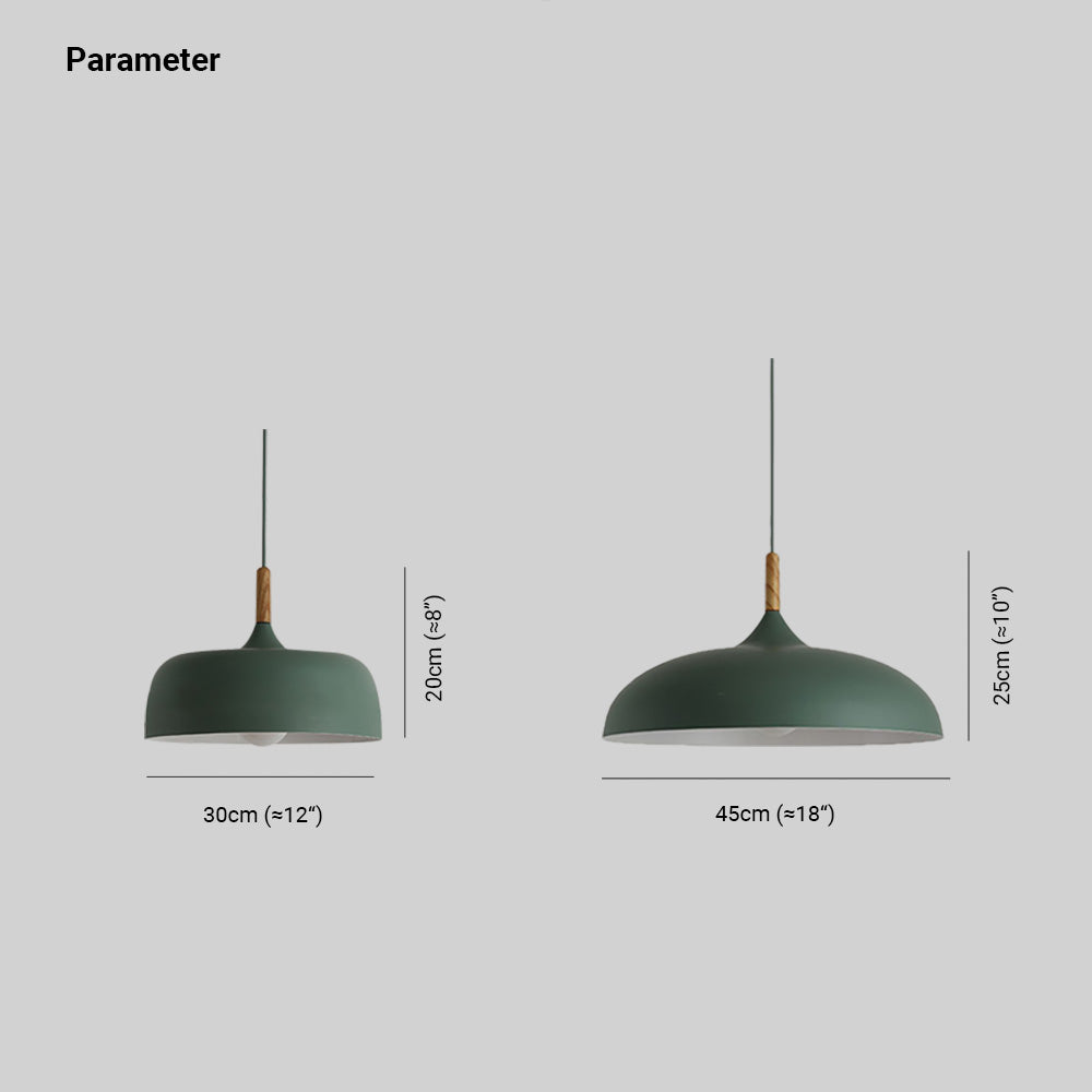 Aria  Modern Pendant Light Dome Macaron  Dining Room | ventumra