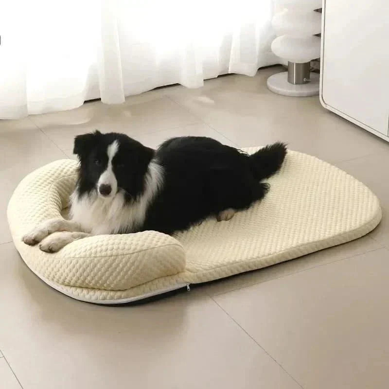ChillPaws Passive Cooling Pet Mattress — Zero-Electric, Contoured Design