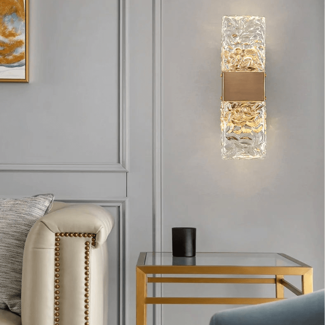 Aurelia Crest Wall Lamp Ambient Handcrafted Lighting