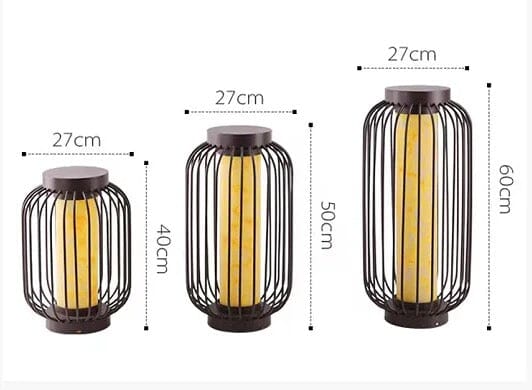 Lunara Cage Outdoor Lamps Waterproof Weatherproof Lighting