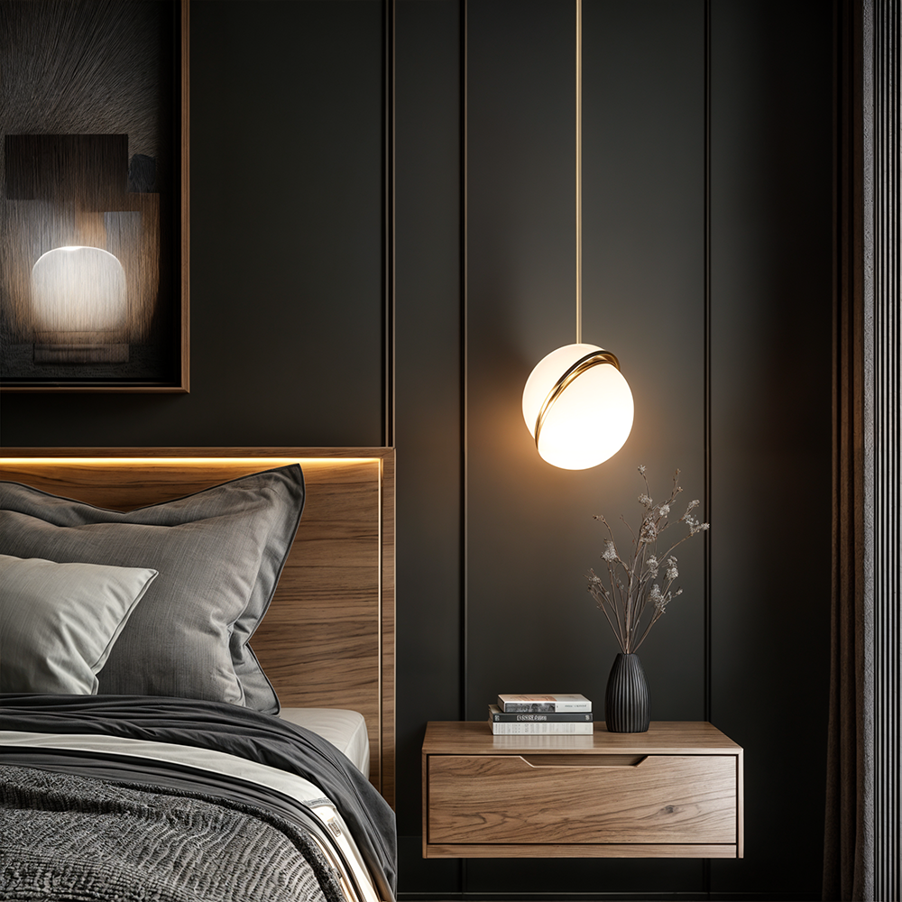 Celestial Planet Pendant Light Modern Iron Ceiling Fixture