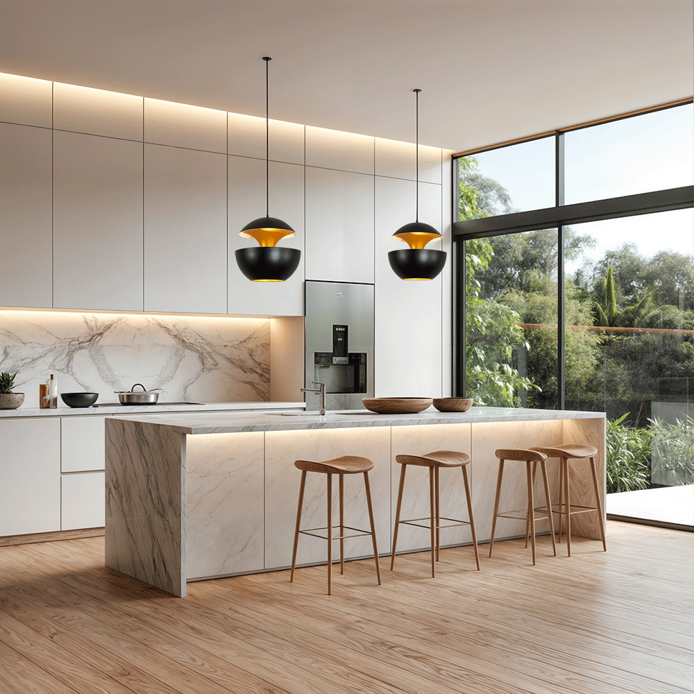 LyraNova Apple Pendant Light for Kitchen Islands and Areas