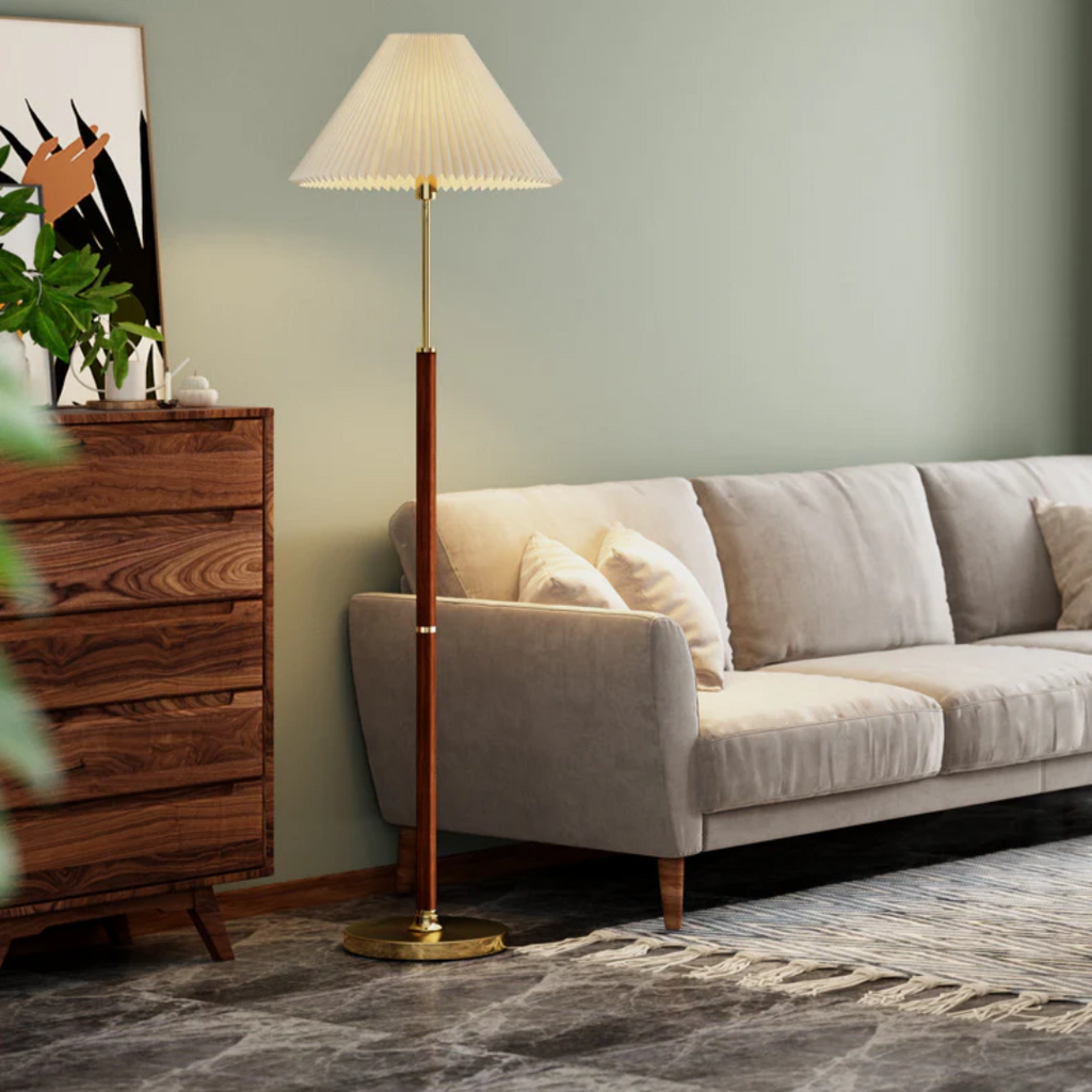 Lunara Rice Paper Floor Lamp For Warm Ambient Lighting