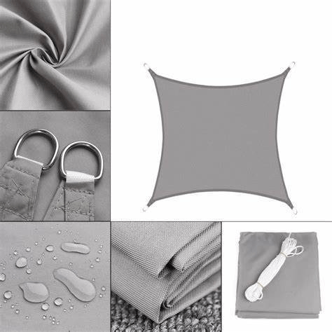 3x4 Meter Rectangular Awning — UV Protection Sunshade