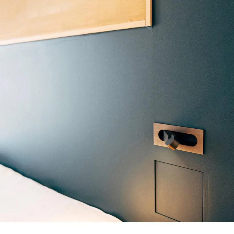 Elyra | Modern LED Bedside Wall Lamp With Ambient Backlight