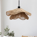 Solari Cove Jute Pendant Light for Boho Rustic Decor
