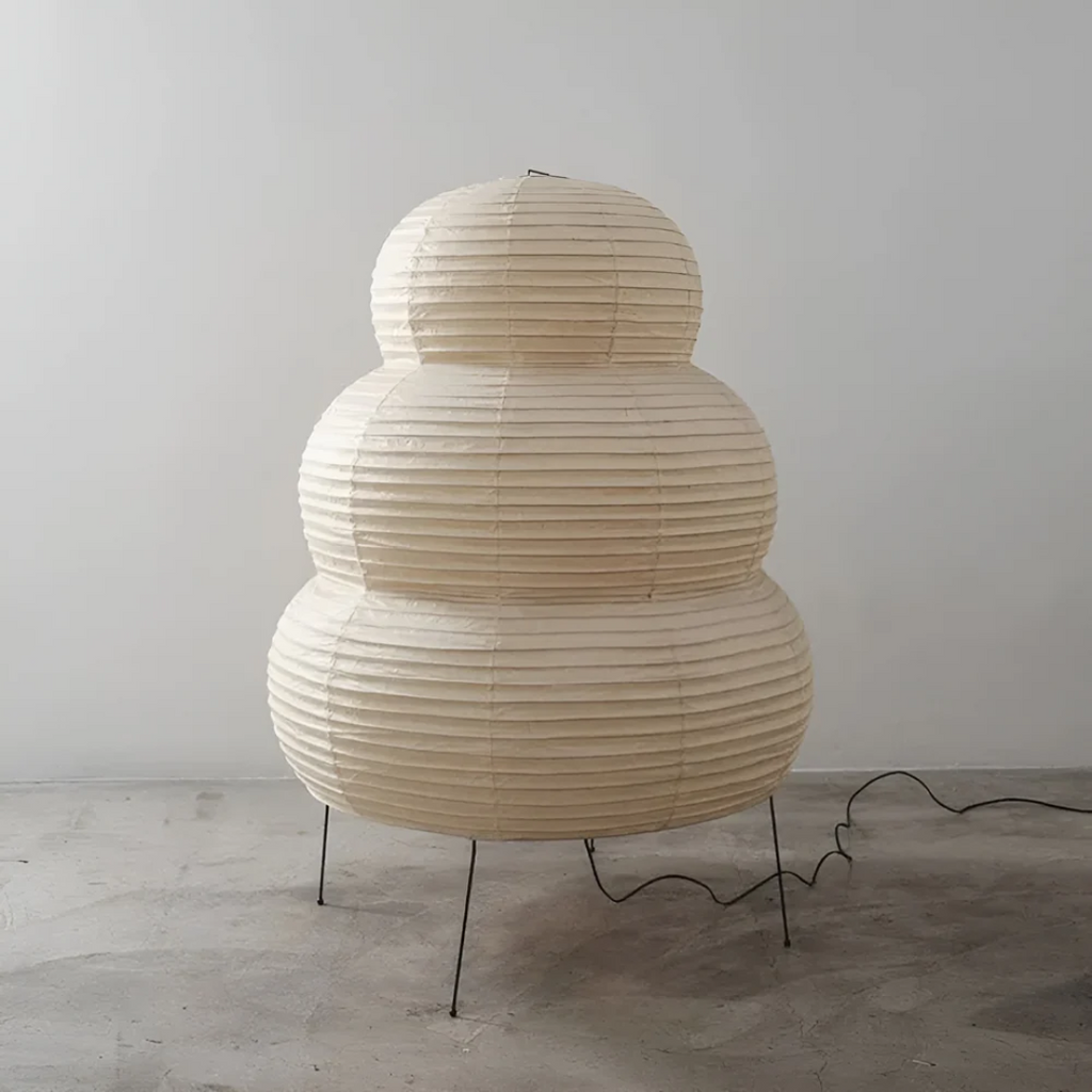 Kasumi Japanese Rice Paper Floor Lamp For Living Room