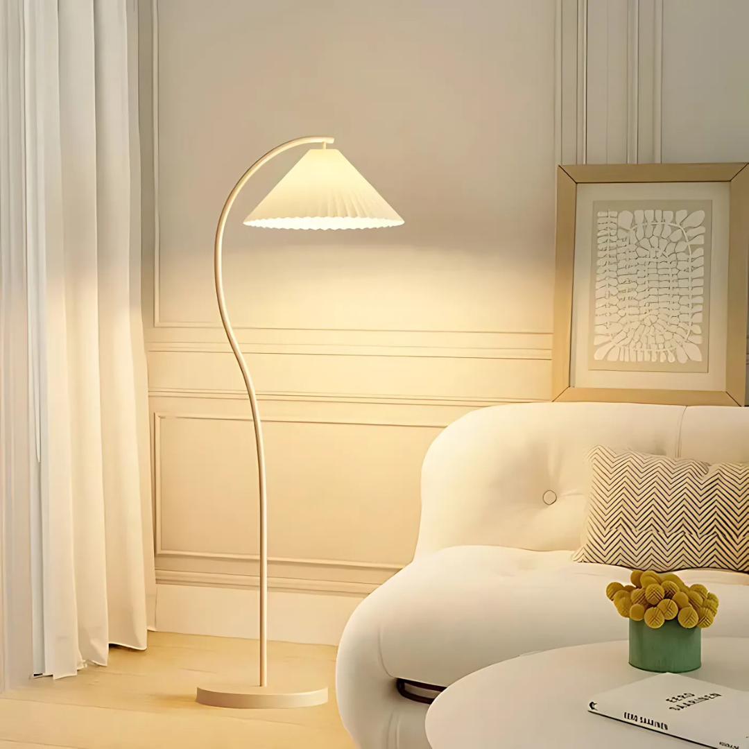 Kirrea Modern LED Arc Floor Lamp For Living Room Lighting