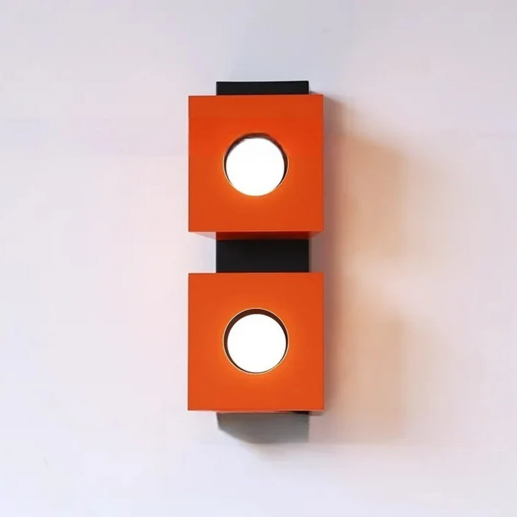 Marvik | Vintage Bauhaus Double-Head Industrial Wall Lamp