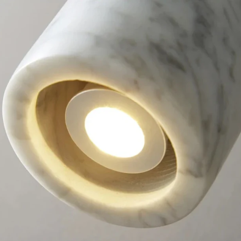 Kirrea Minimalist Marble LED Pendant Lamp For Home Use