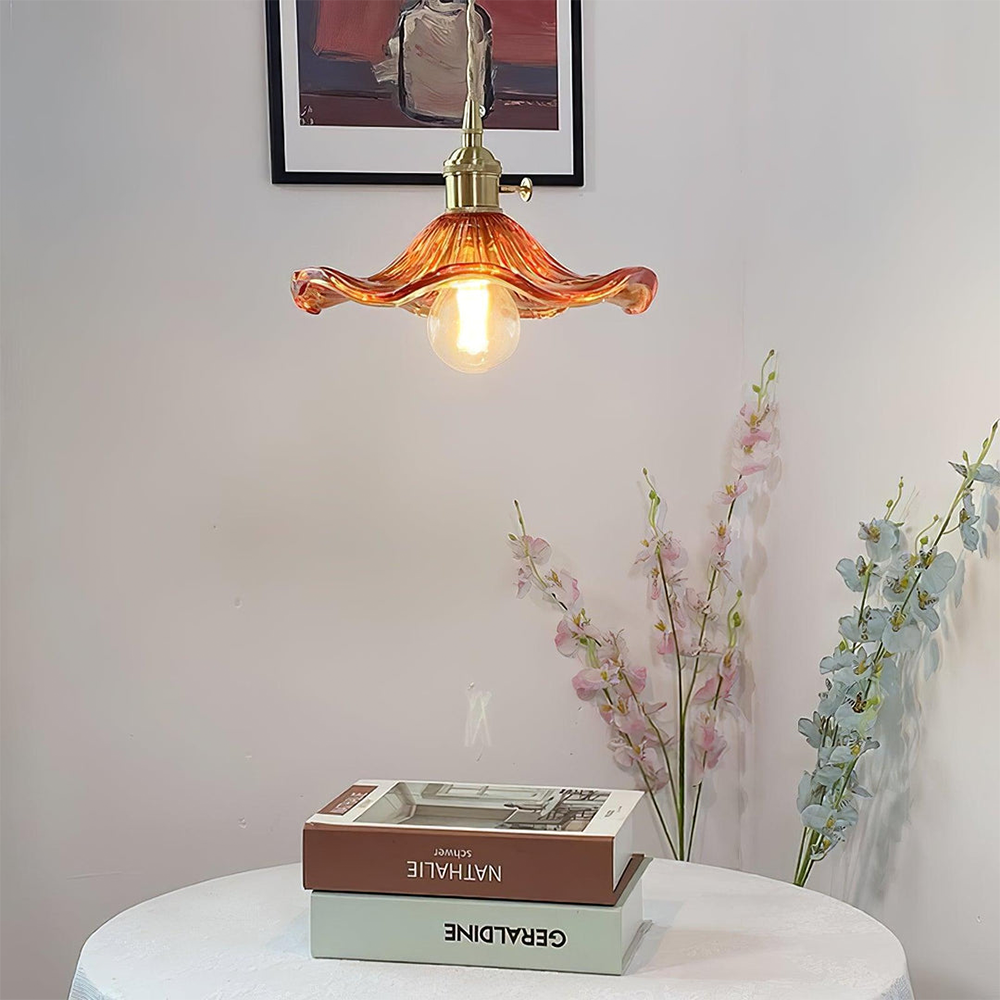 Marisol Hibiscus-Inspired Decorative Lamp For Living Room
