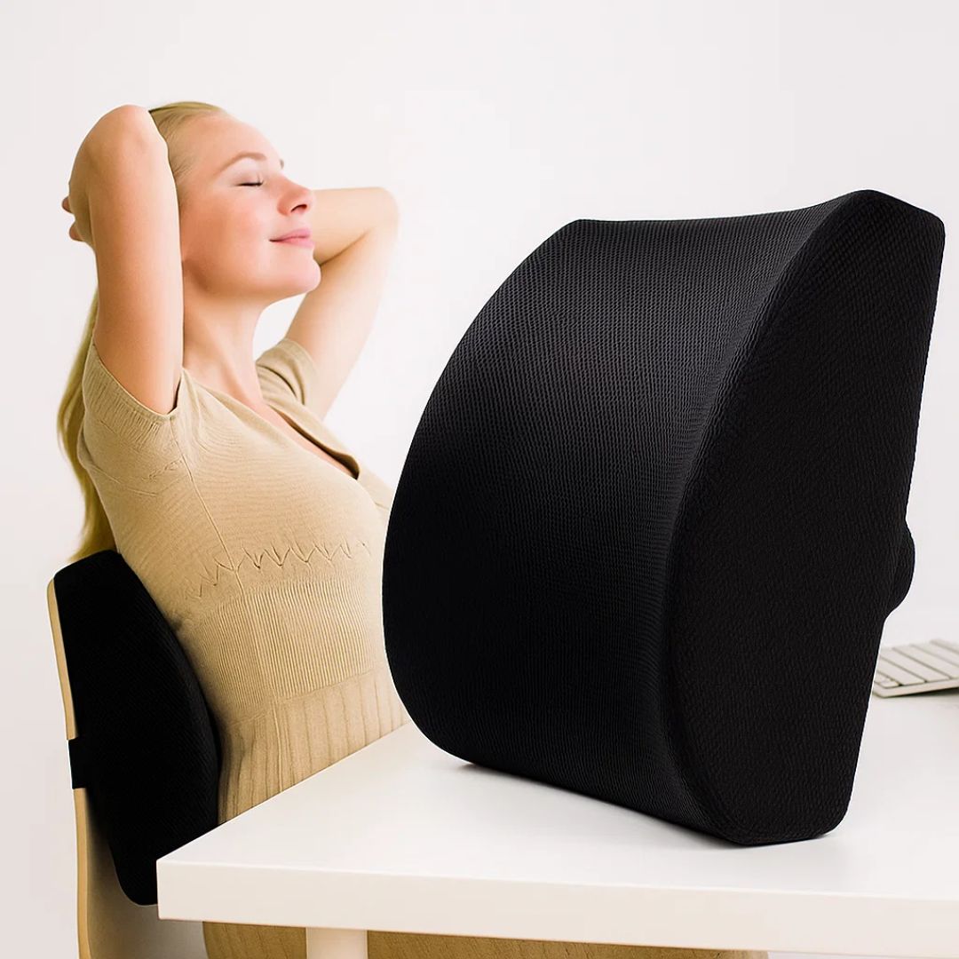 ComfortPlus ergonomikus derékpárna — memóriahab, légáteresztő