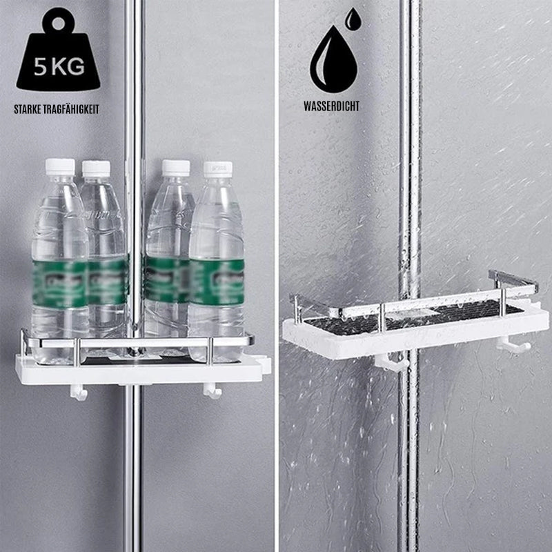 AquaStorage Bathroom Shower Caddy — Rust-Proof Storage Shelf