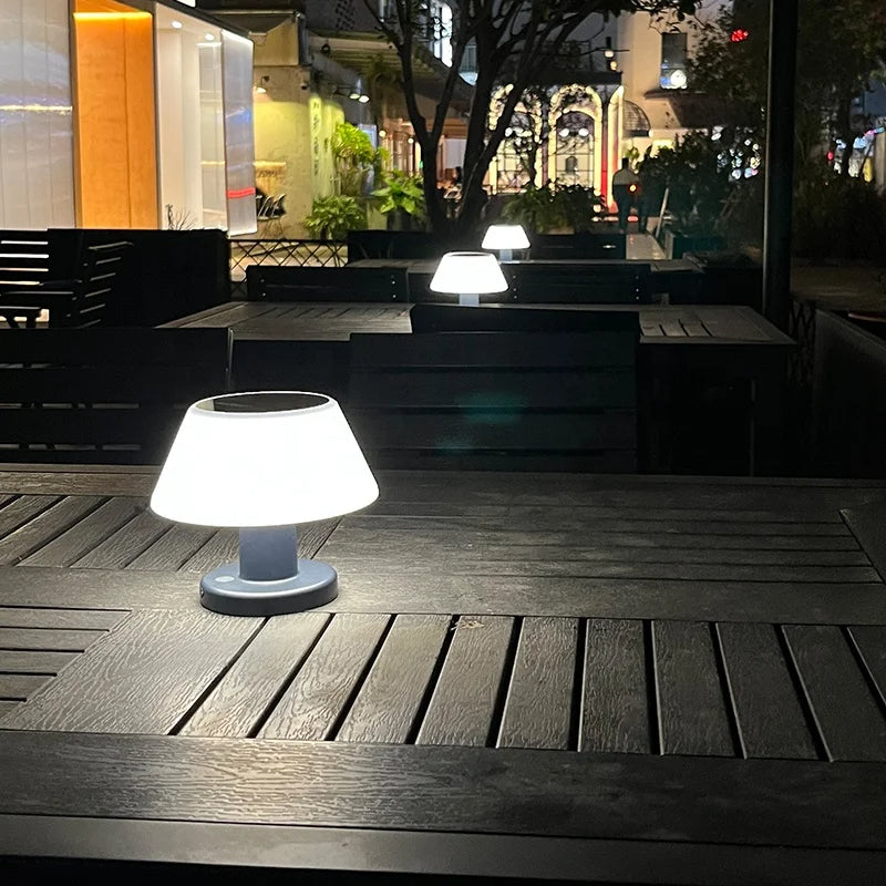 AstraSol Solar Table Lamp LED Wireless Rechargeable IP65 Outdoor