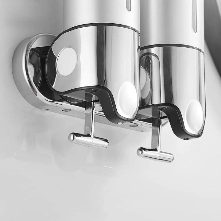 Dispenser elegant de săpun, montat pe perete — design elegant și practic