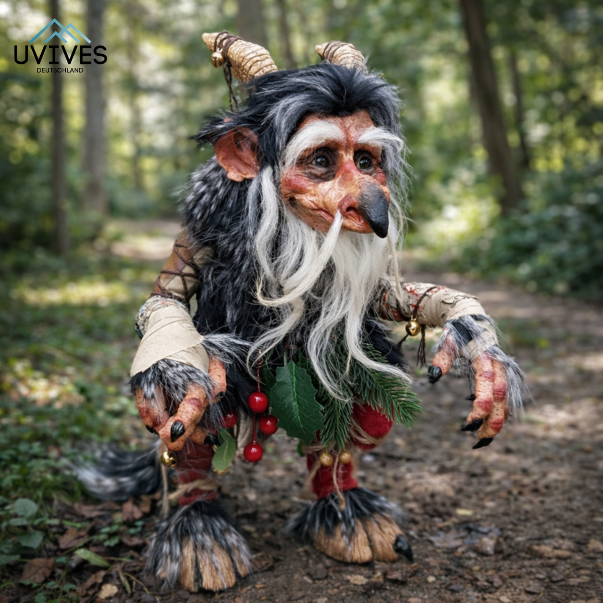 Charming Garden Figurine — Weatherproof Decorative Accent
