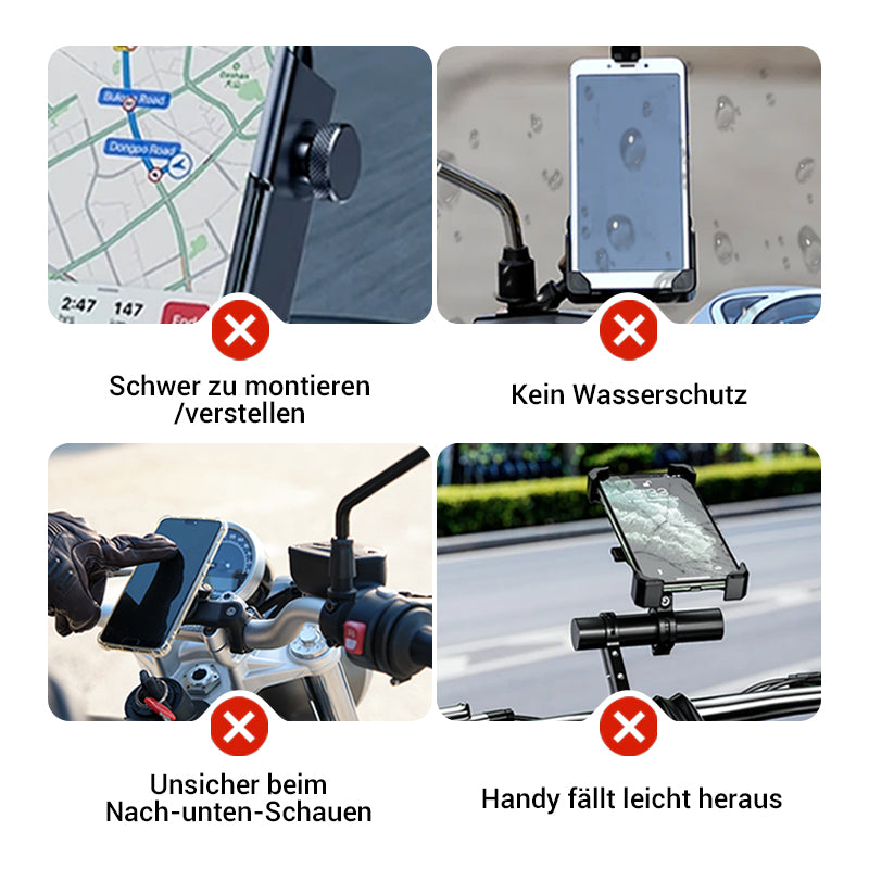 Voděodolný držák smartphonu na kola a motocykly