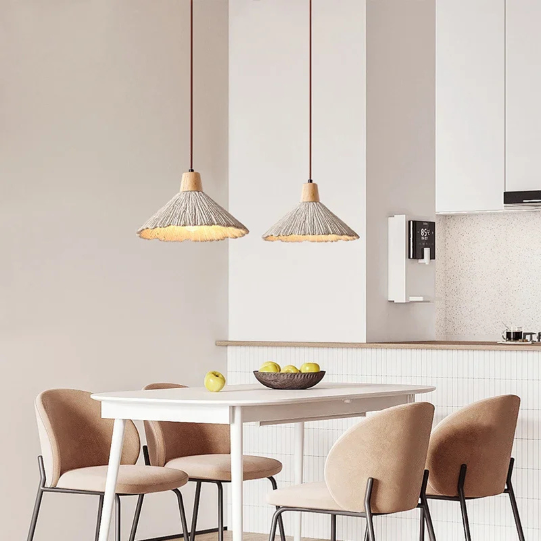 Kirrea | Sakura-Style Pendant Lamp For Dining & Bedroom
