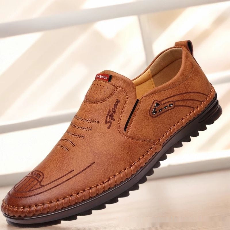 Mocassins en Cuir Véritable - Confort Souple