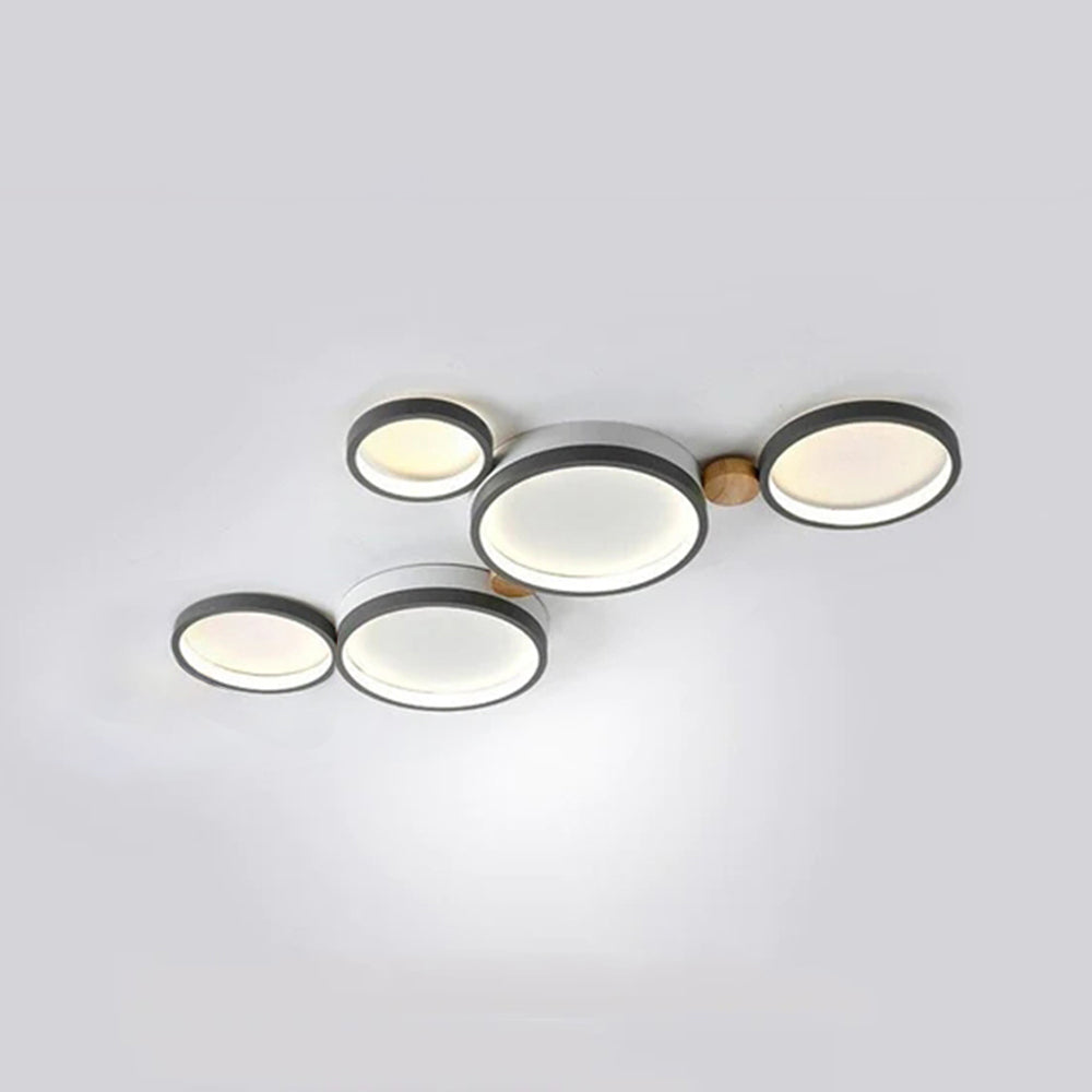 Arisha Round Flush Mount Ceiling Light 3 Colour 3/4/5/6/7 Heads | ventumra
