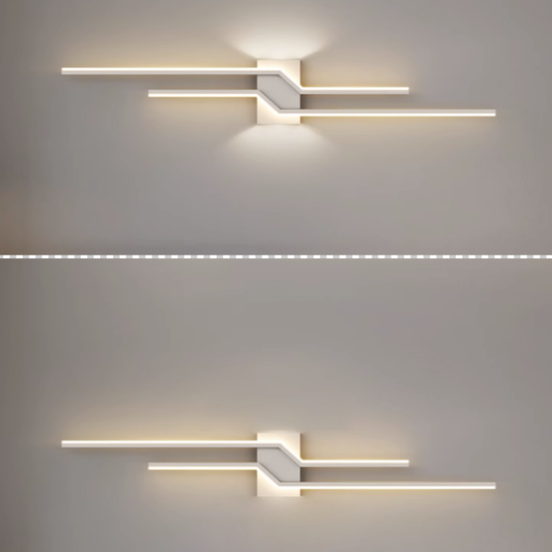 Arisha Minimalist Linear Metal Vanity Wall Light | ventumra