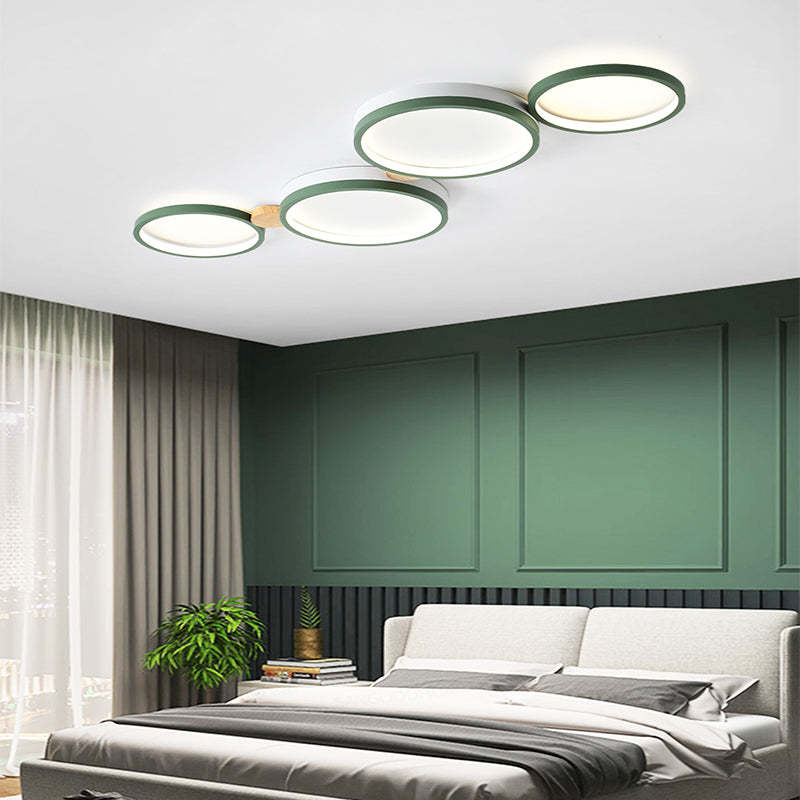 Arisha Round Flush Mount Ceiling Light 3 Colour 3/4/5/6/7 Heads | ventumra