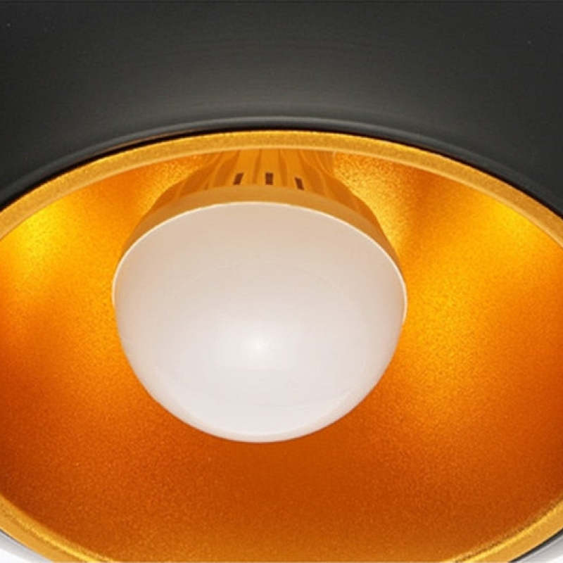 LumaNova Black and White LED Pendant Light for Interiors
