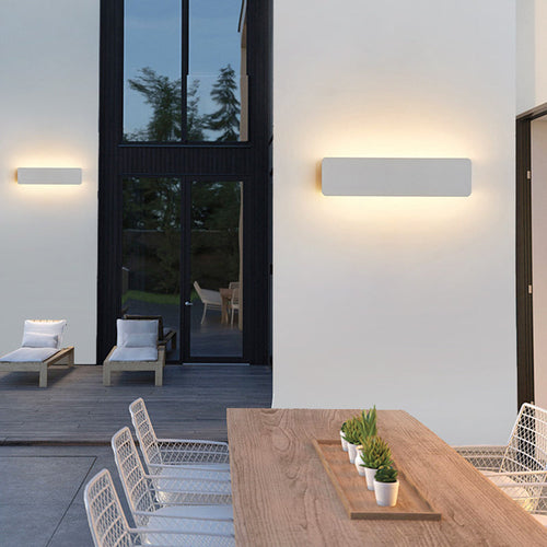 Arisha LED Metal Indoor Wall Lamp Rotatable, White | ventumra