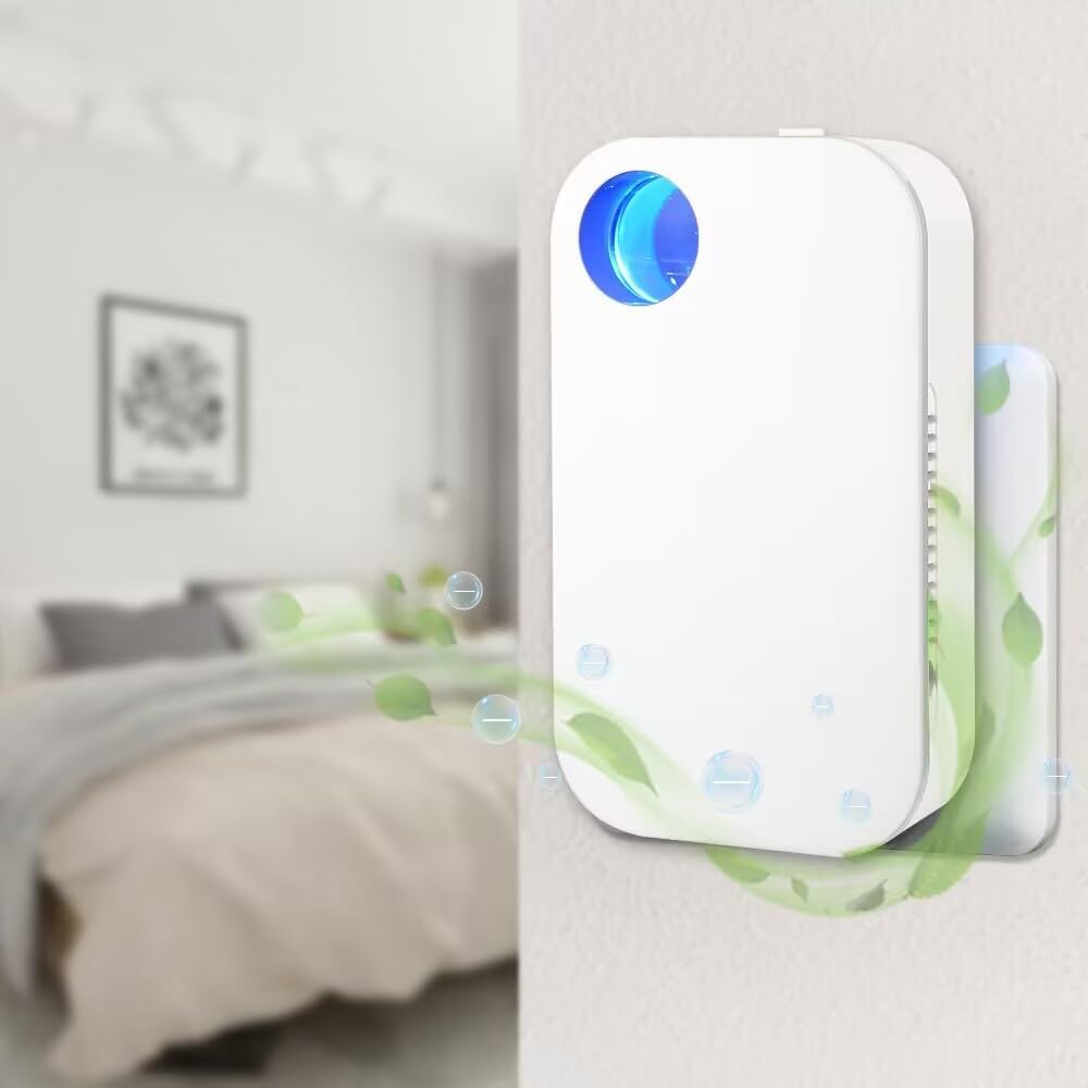Compact Filterless Air Purifier — Negative Ion Technology
