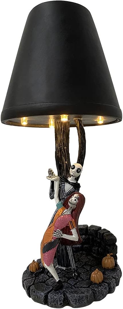 Spectral Skeleton LED Table Lamp for Halloween Decor by Nyra