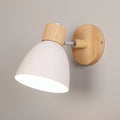 Lumenova Yadiel Wall Light — Nordic Wood Direct-Mount Sconce