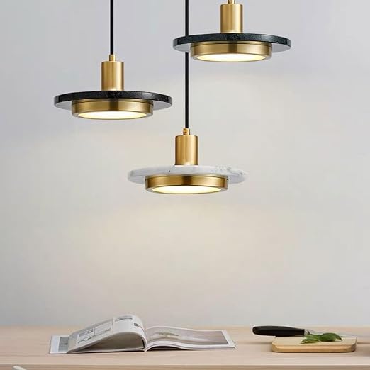 Alvara Modern Minimalist Marble Pendant Light for Kitchen