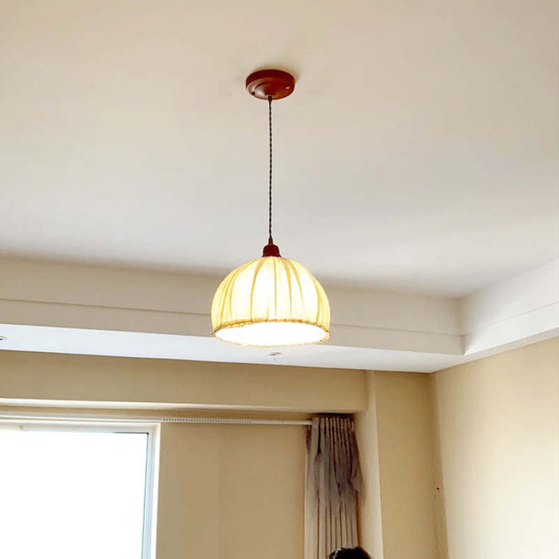 NordLuce Adjustable LED Pendant Light — Beige Scandinavian Style