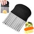 High-Quality Stainless Steel Crinkle Cutter — Rust-Resistant