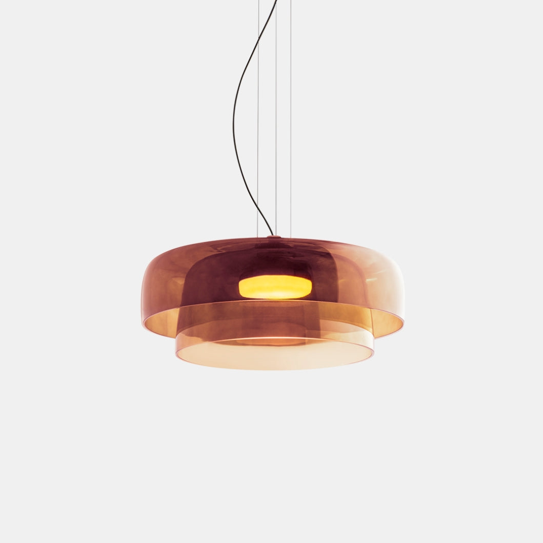 Vespero Glass Ceiling Lamp — Medieval Recessed Style