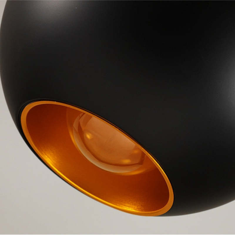 LumaNova Black and White LED Pendant Light for Interiors