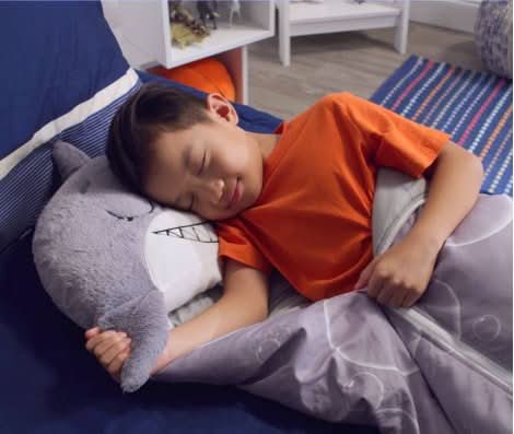 CuddleQuest Kuscheltier-Schlafsack in voller Größe, 2-in-1 wandelbar