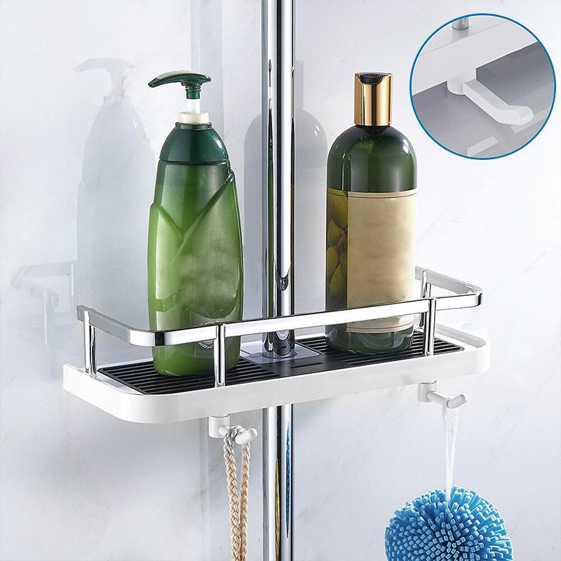 AquaStorage Bathroom Shower Caddy — Rust-Proof Storage Shelf