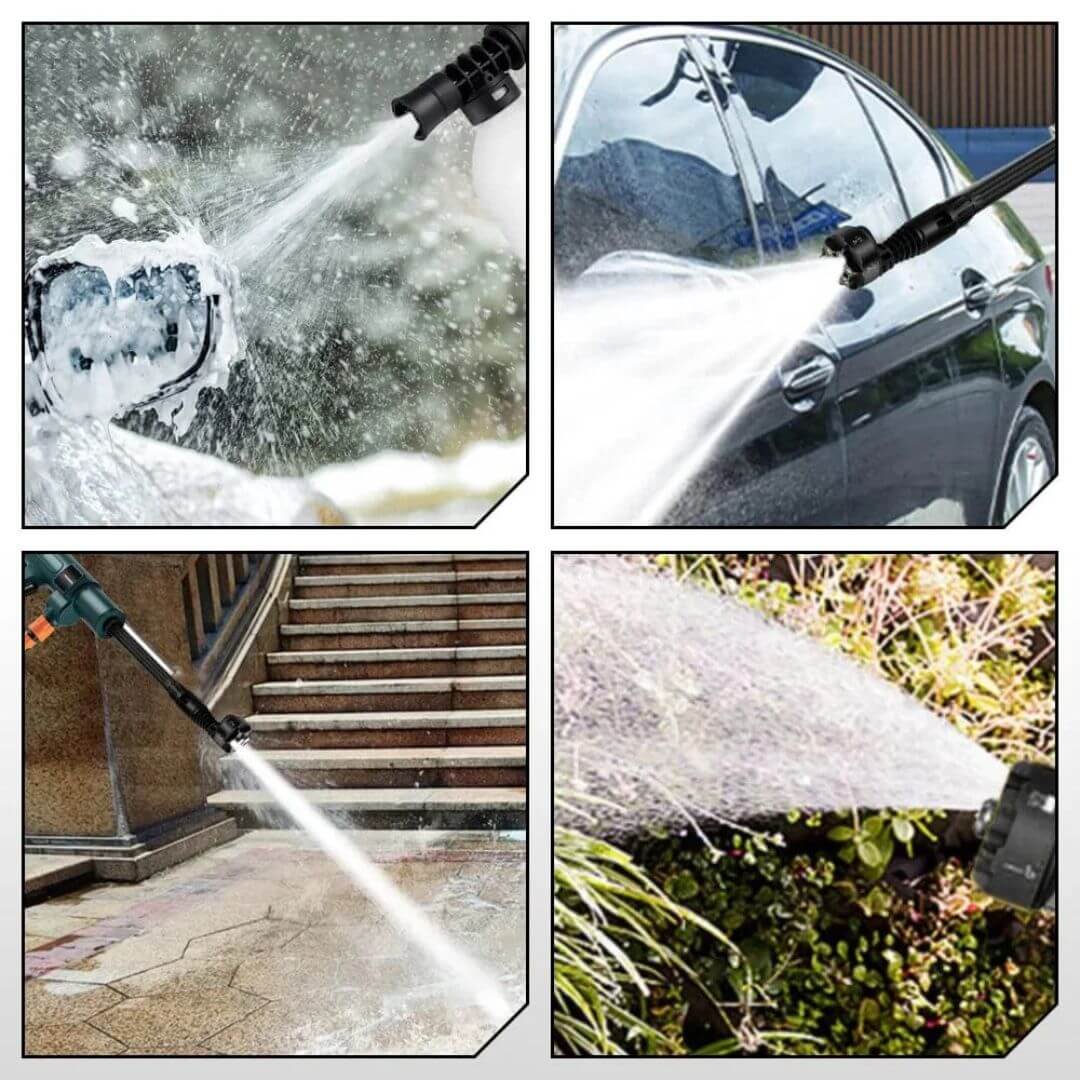 Cordless high-pressure cleaner for car & garden – HydroSwift | ventumra