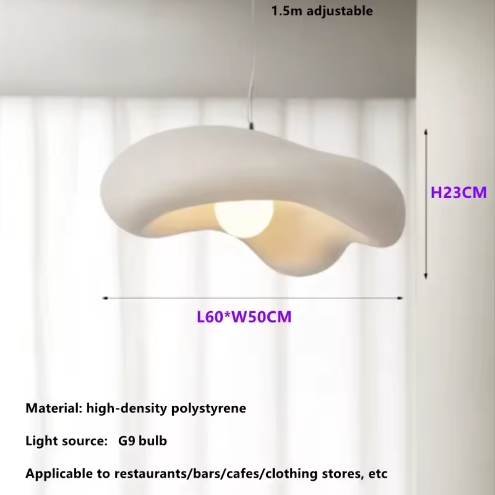 Aelindra | Wabi Sabi Nordic LED Pendant For Bedroom & Cafe