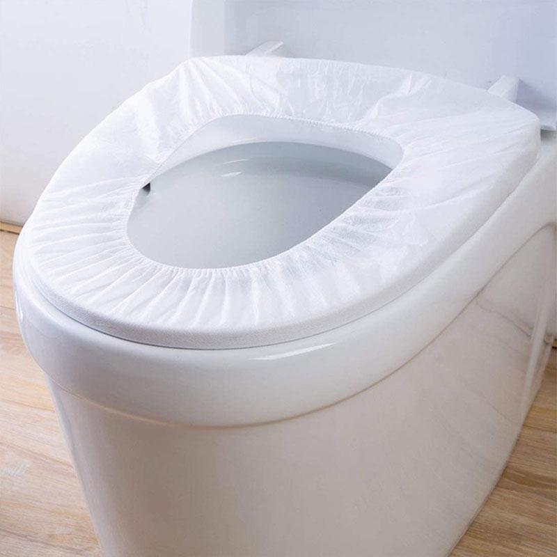 Wegwerpbrilhoezen voor toiletbrillen — afzonderlijk verpakte hygiënische hoezen