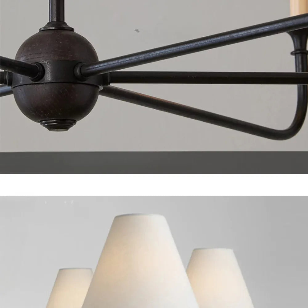 Silva Vintage Retro Metal Elegant Chandeliers Living Room | ventumra