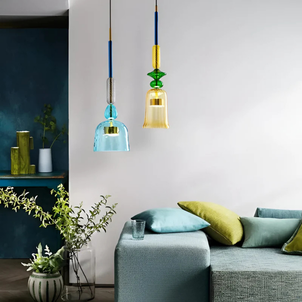 Eloria Colorful Scandinavian Dining Pendant Light
