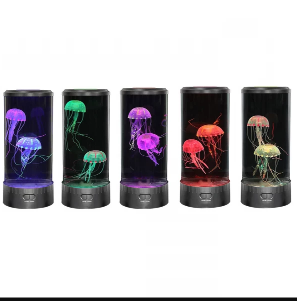 Marinelle | Jellyfish LED Lava Lamp Aquarium Night Light
