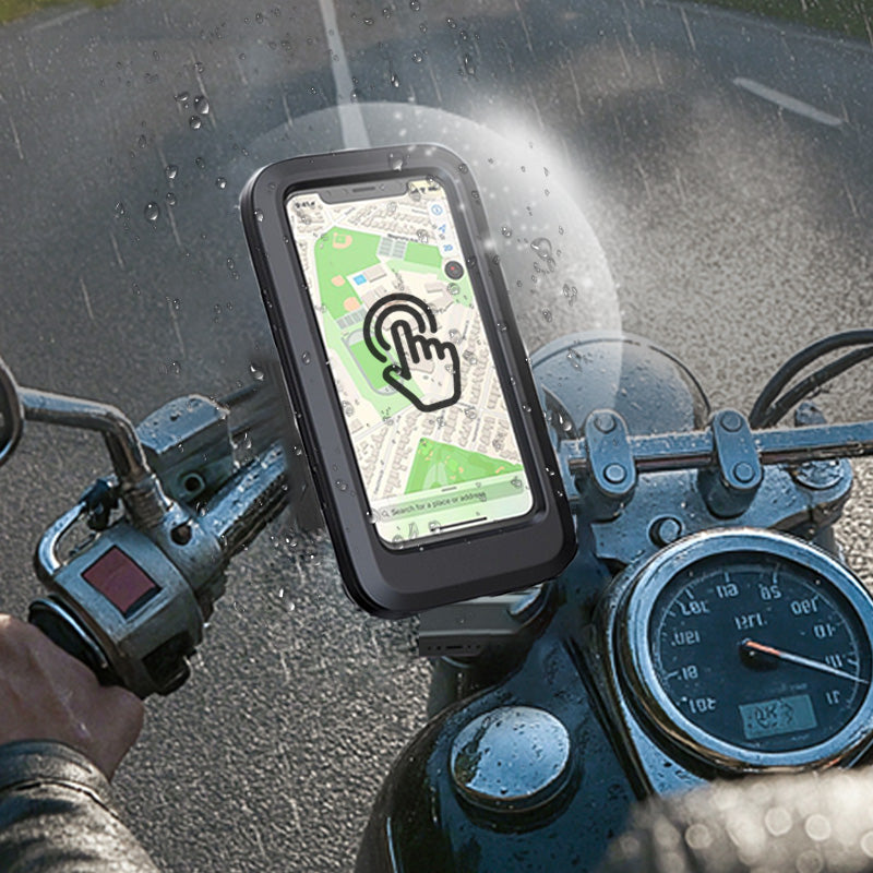 Voděodolný držák smartphonu na kola a motocykly