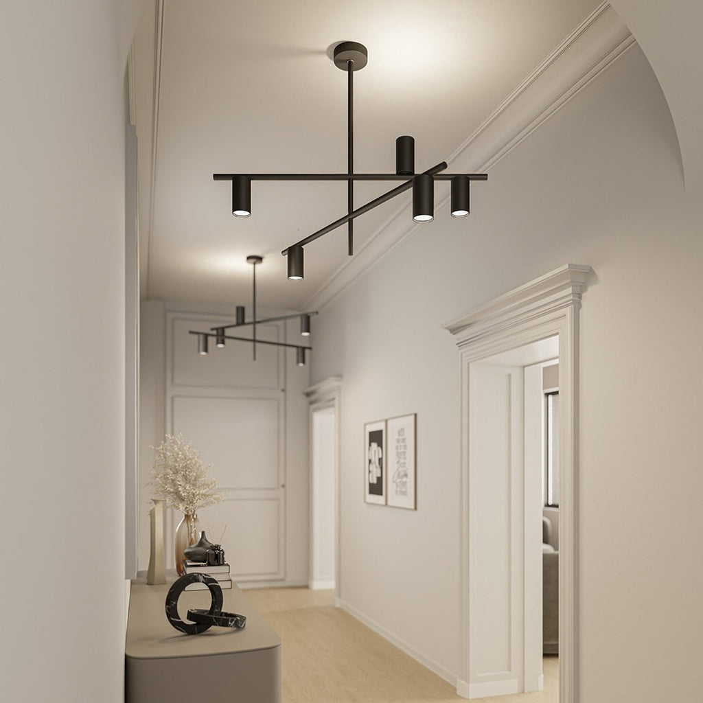 Luminelle | Adjustable LED Hanging Lamp With Five Cylinders