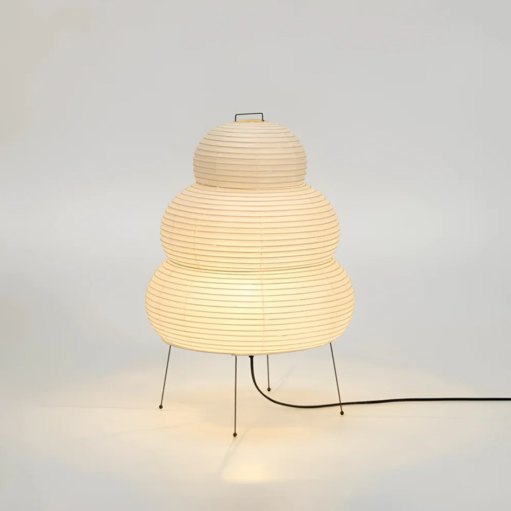 Kasumi Japanese Rice Paper Floor Lamp For Living Room