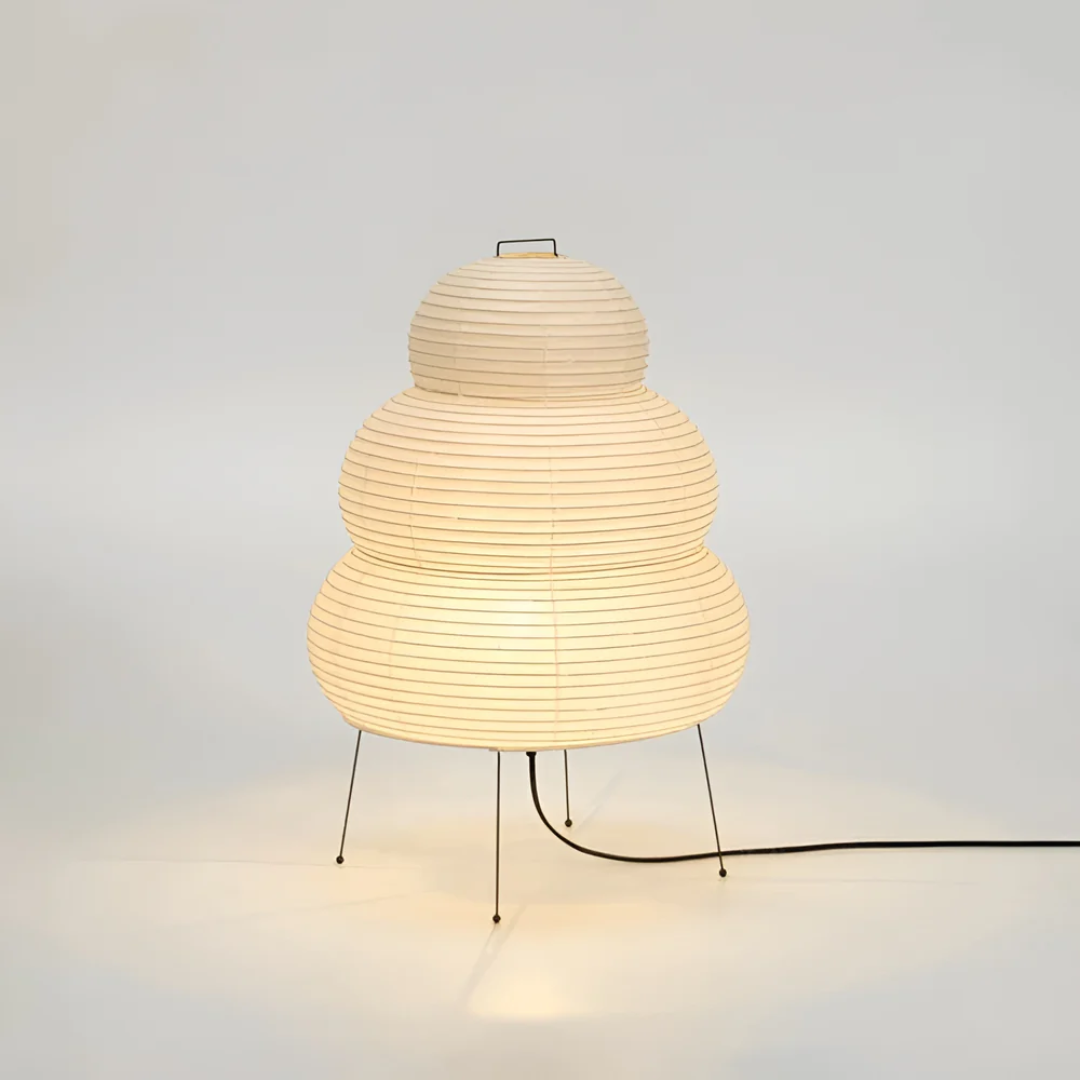 Kasumi Japanese Rice Paper Floor Lamp For Living Room